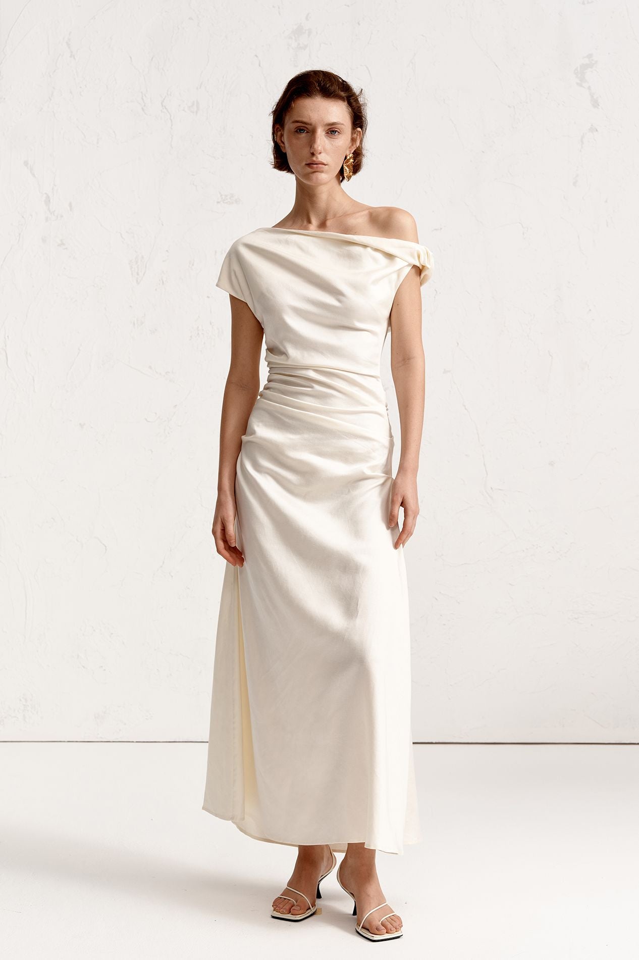 Demeter drape dress