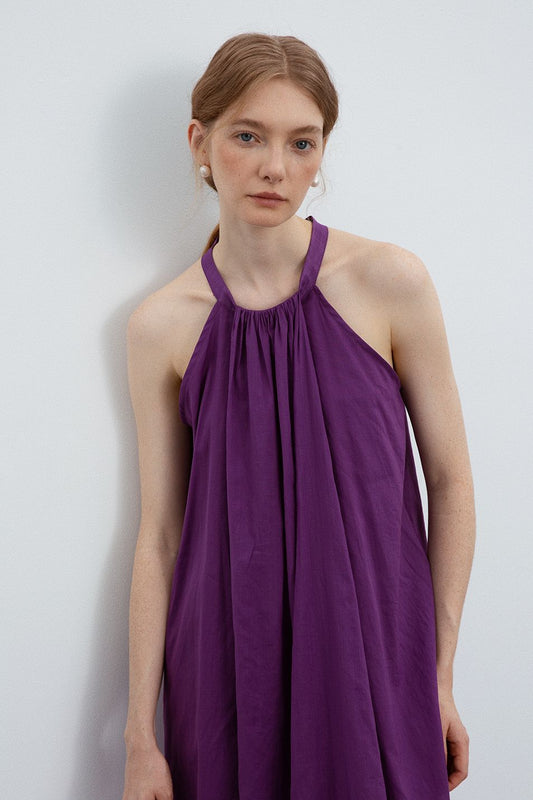 Hyacinth halterneck dress