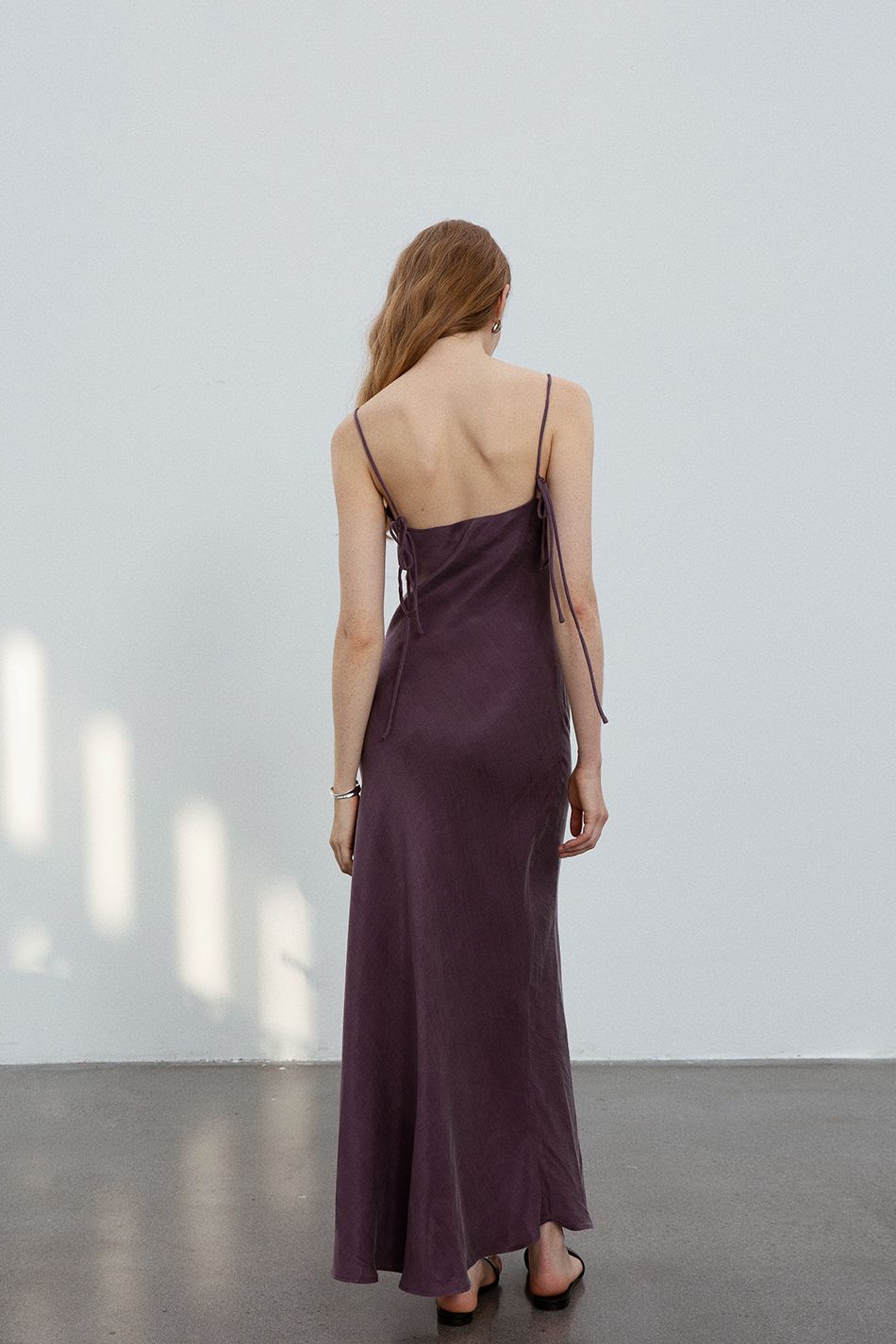 Violet slip dress