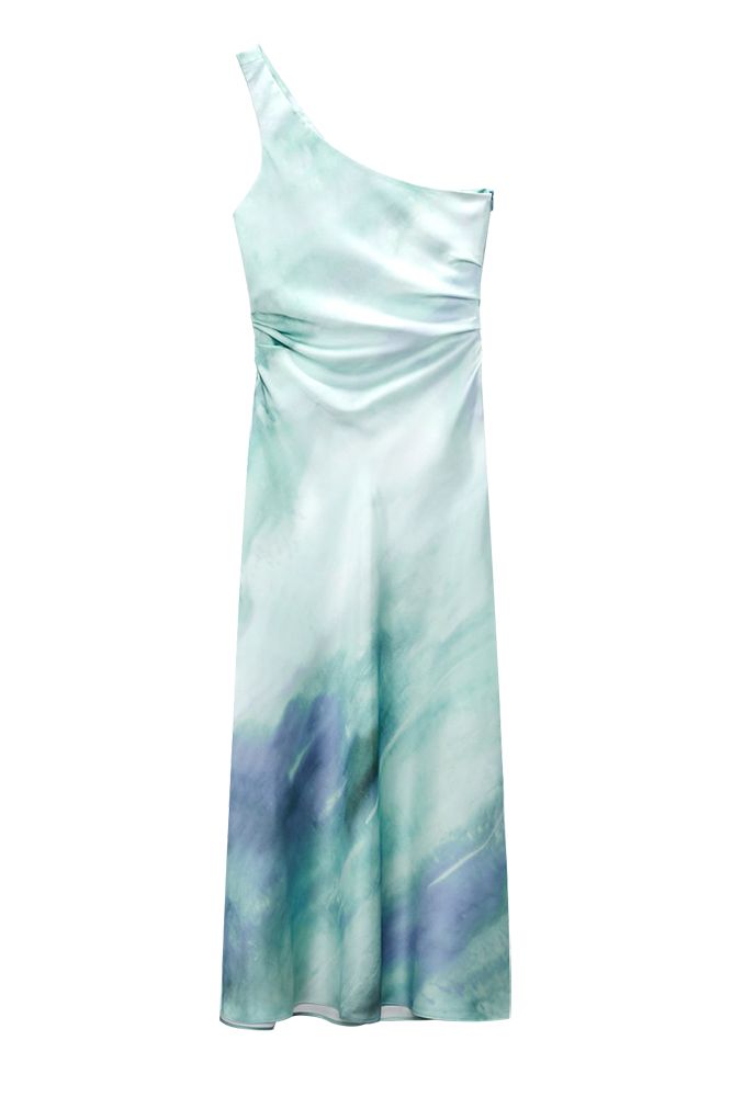 Moltese satin dress