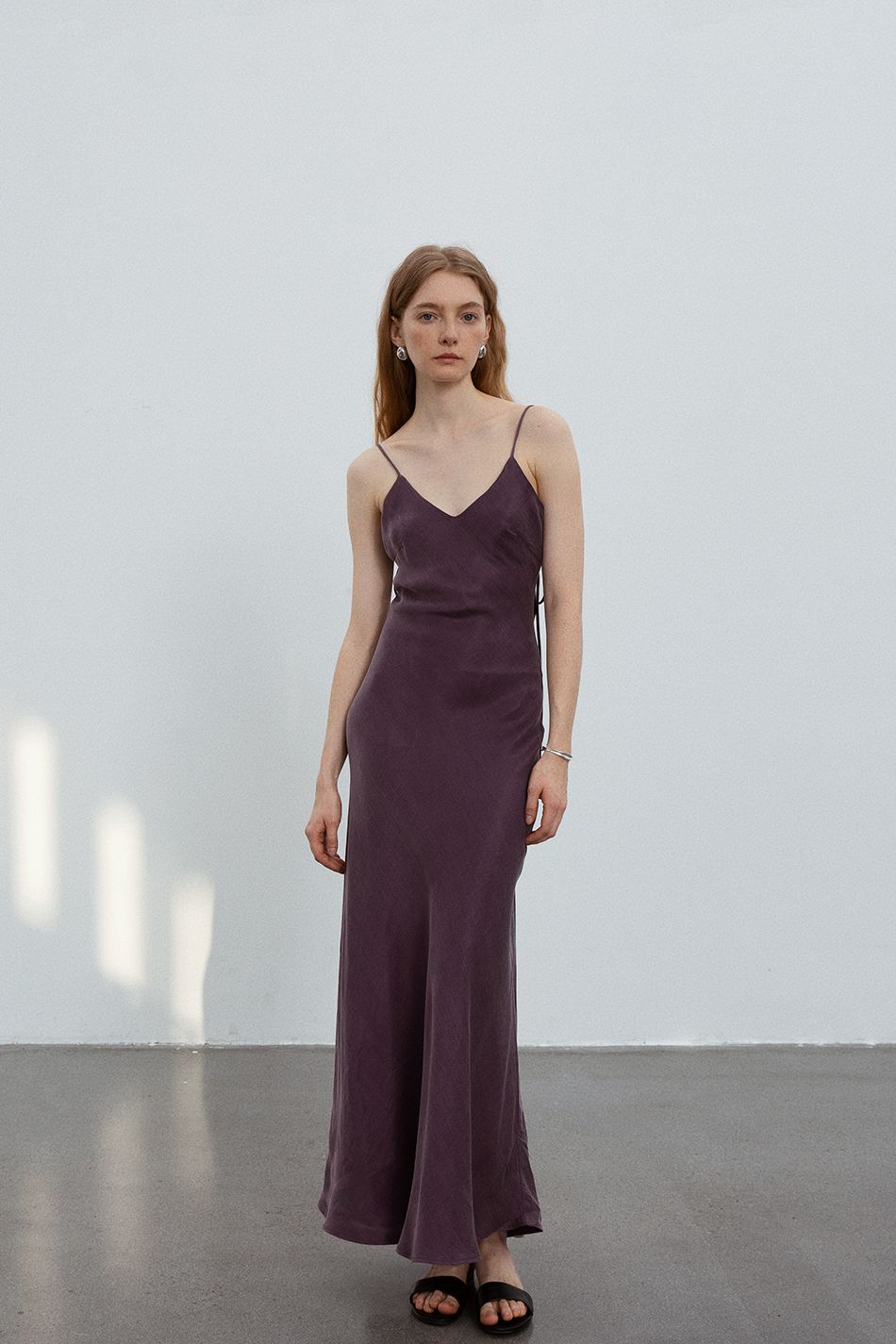 Violet slip dress