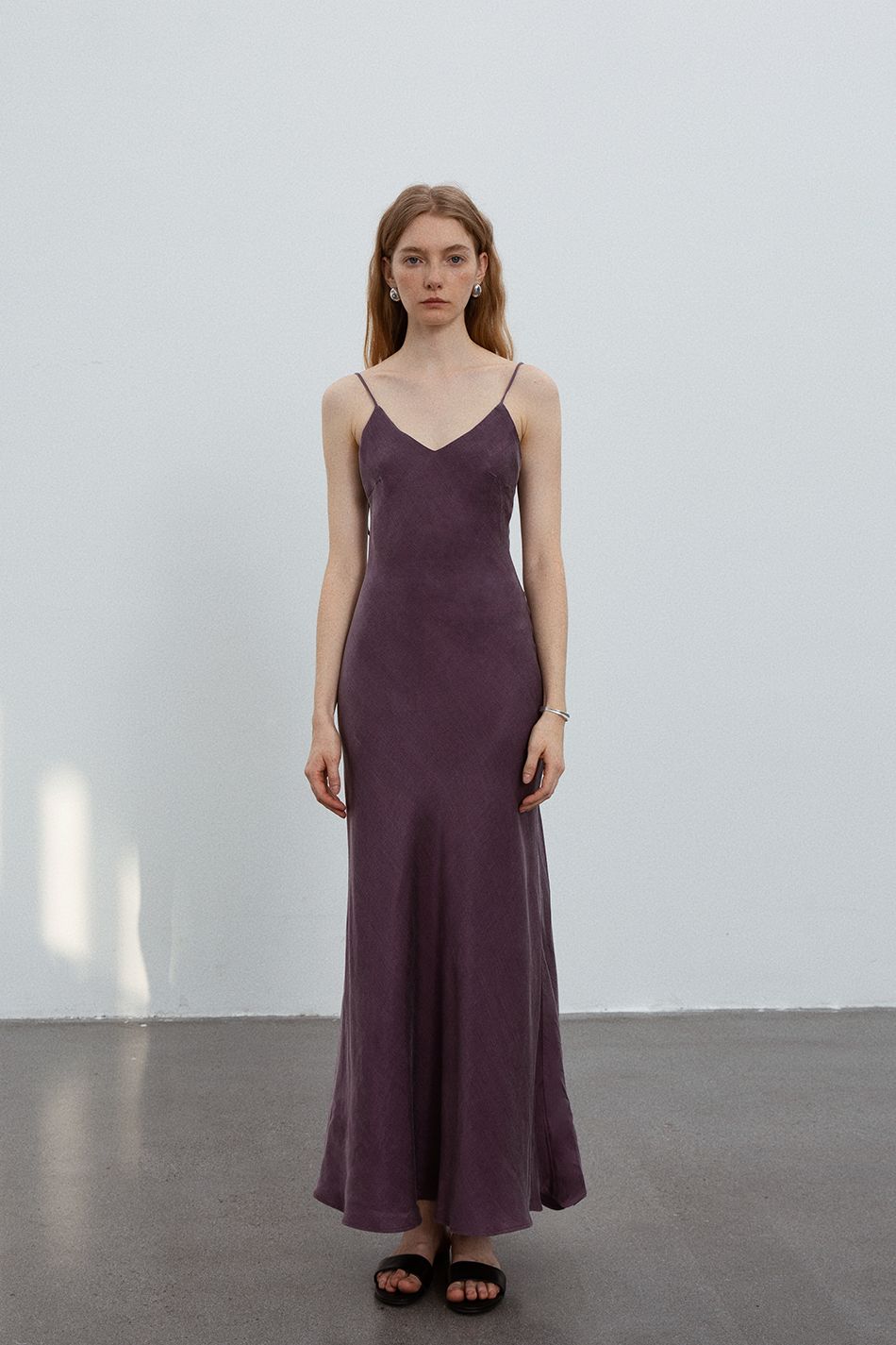 Violet slip dress