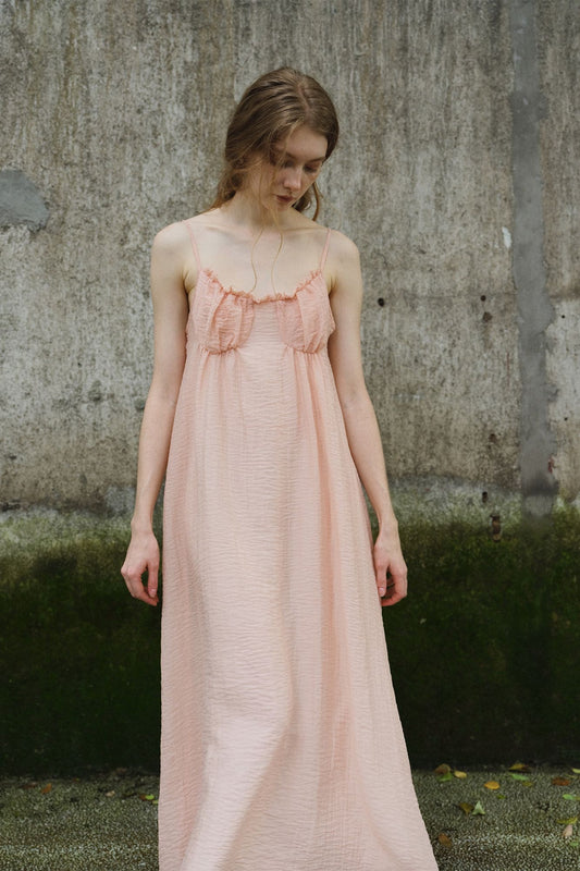 Tulle pleated dress