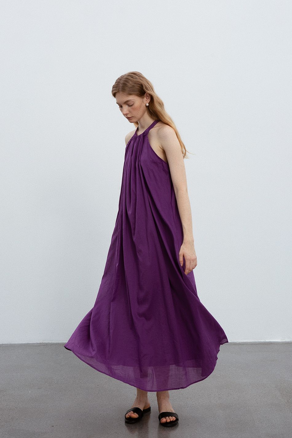 Hyacinth halterneck dress