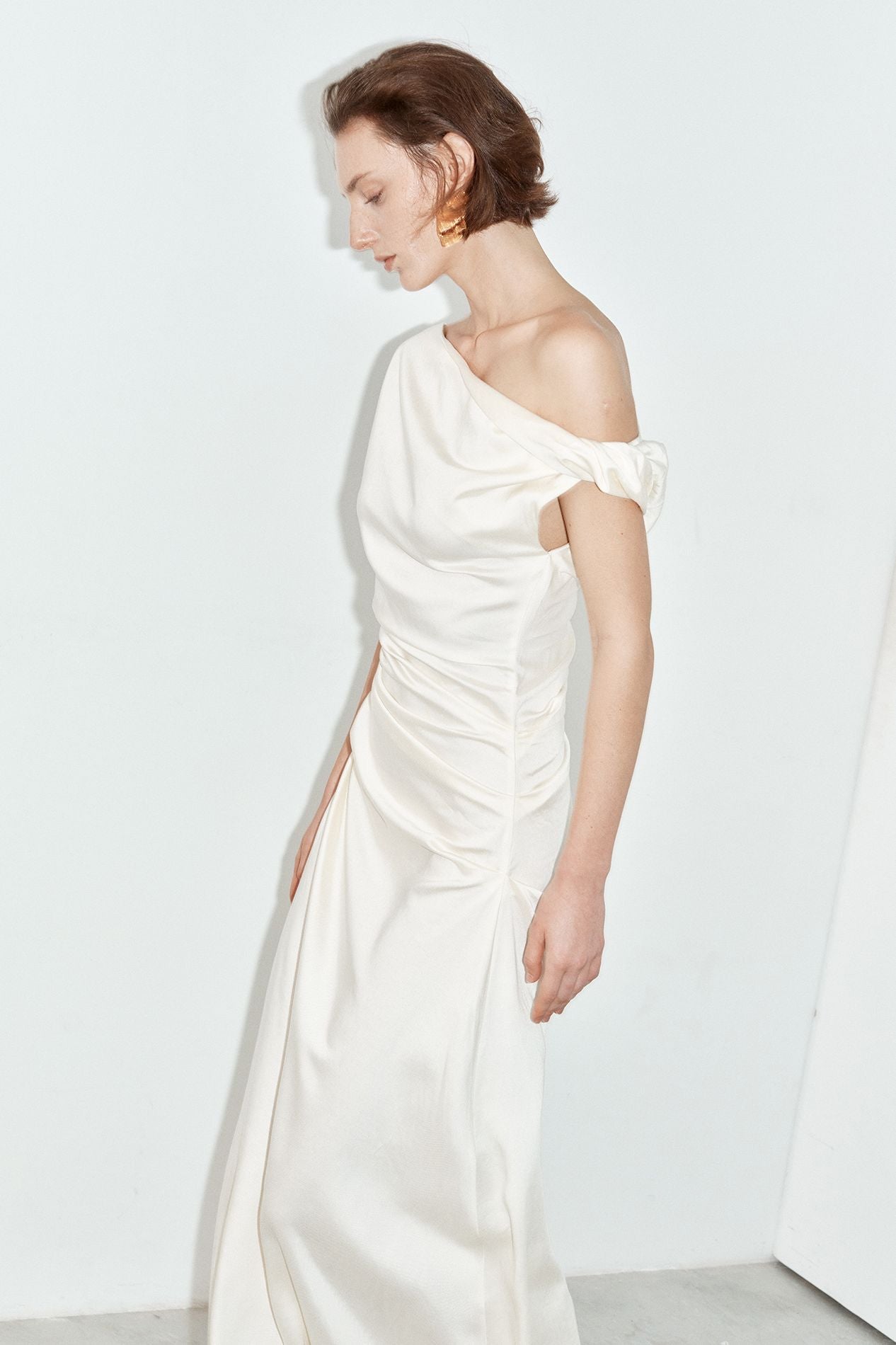 Demeter drape dress