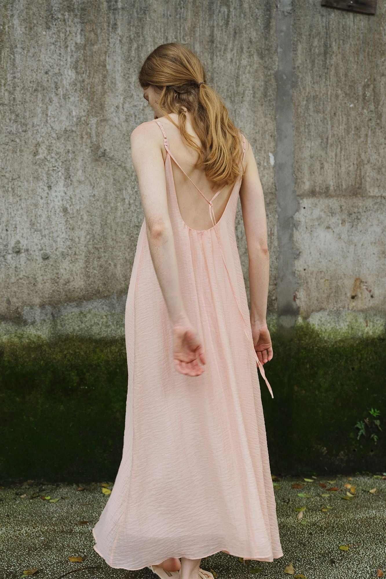 Tulle pleated dress